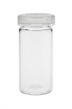 Rollrandflasche 5ml  Lieferung ohne Verschluss, bei Bedarf bitte separat bestellen.
